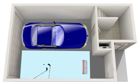 garage ice rink. Home ice rink. Super-Glide synthetic ice rink. Ice rink.