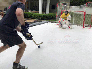 Home ice rinks. Super-Glide synthetic ice rink